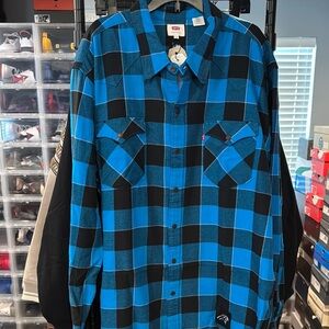 Levi's Carolina Panthers Checkered Shirt